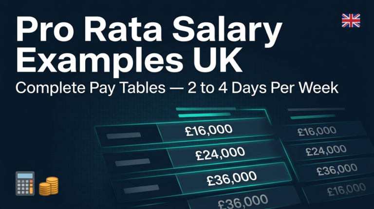 pro rata salary examples UK